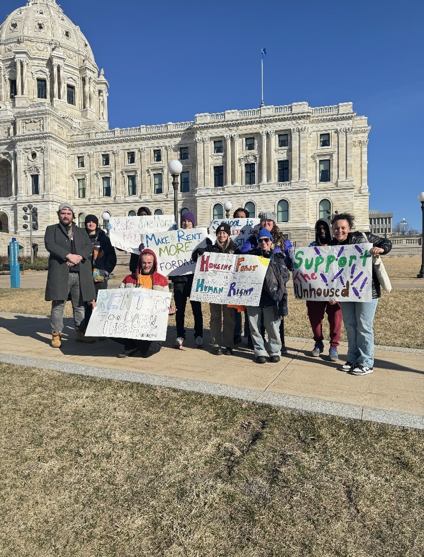 Face to Face youth advocating for their communities at Homeless Day on the Hill 2025 in St. Paul Minnesota